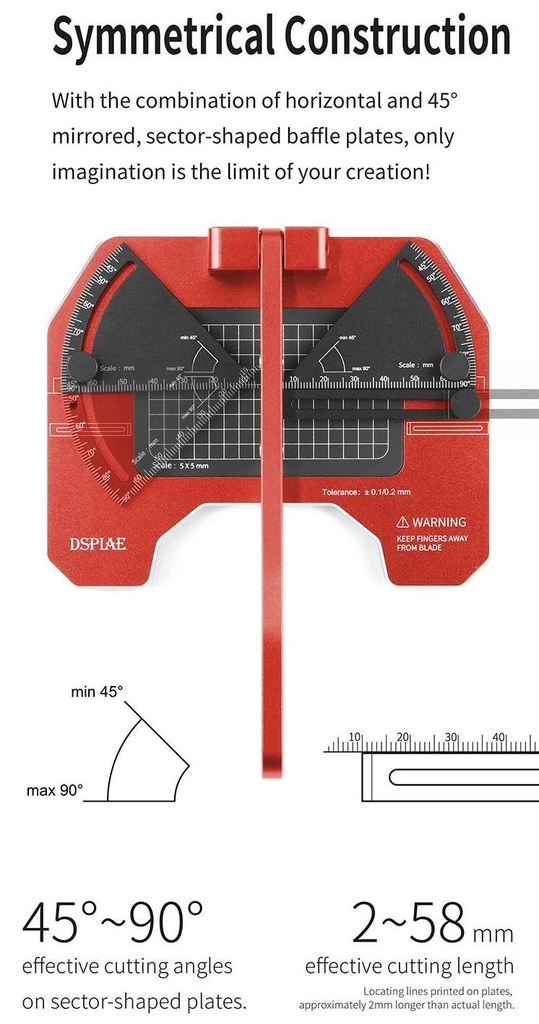 Bàn cắt Plate cắt góc Dspiae AT-CJ Fixed Angle Cutting Station Table