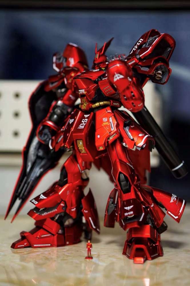 Mô hình lắp ghép MG 1/100 Sazabi Ver.Ka Metallic Coating gundam Daban 6631S