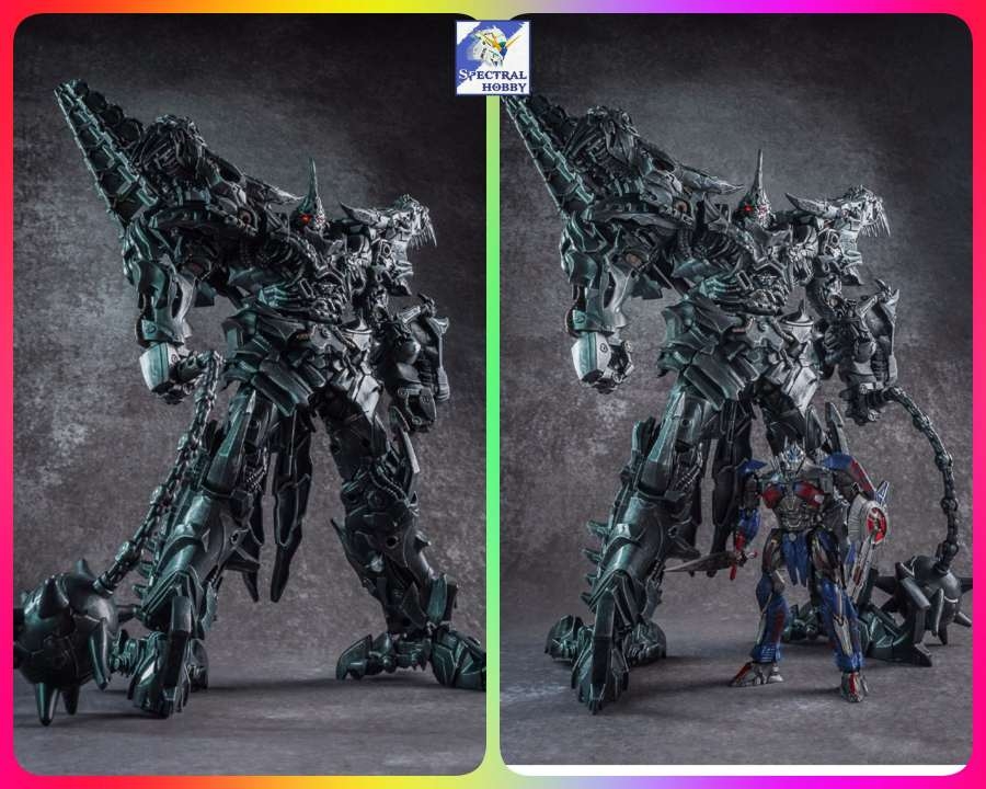 Mô hình Transformer Weijiang Alloy Version SS Grimlock Steel Tyrannosaurus Rex Dinosaur M06