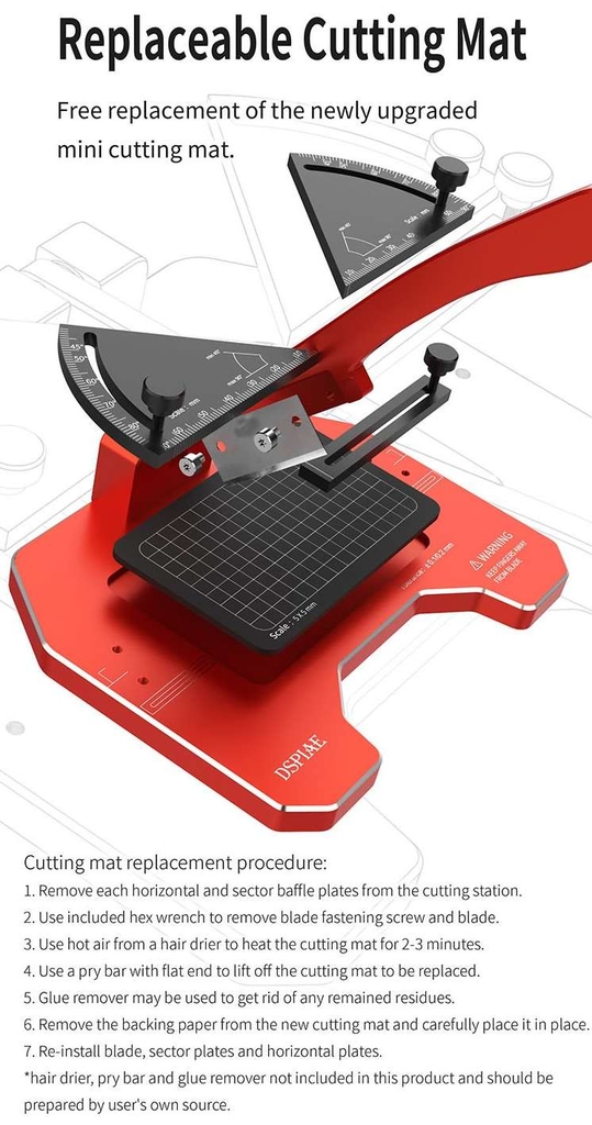 Bàn cắt Plate cắt góc Dspiae AT-CJ Fixed Angle Cutting Station Table