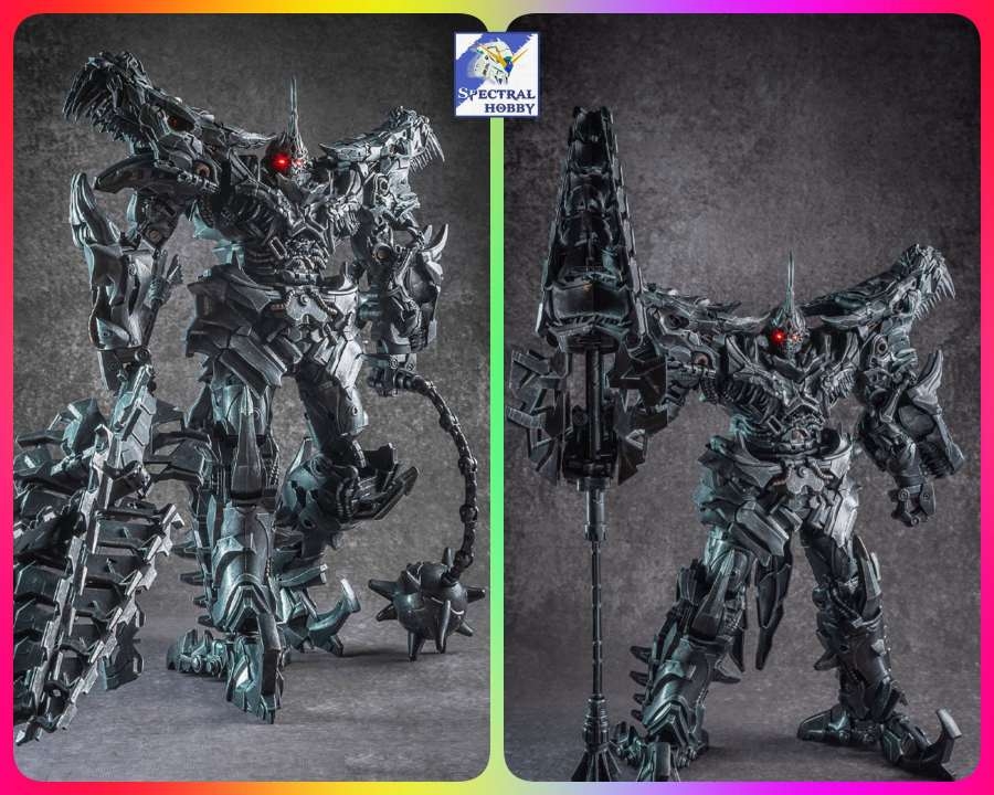 Mô hình Transformer Weijiang Alloy Version SS Grimlock Steel Tyrannosaurus Rex Dinosaur M06