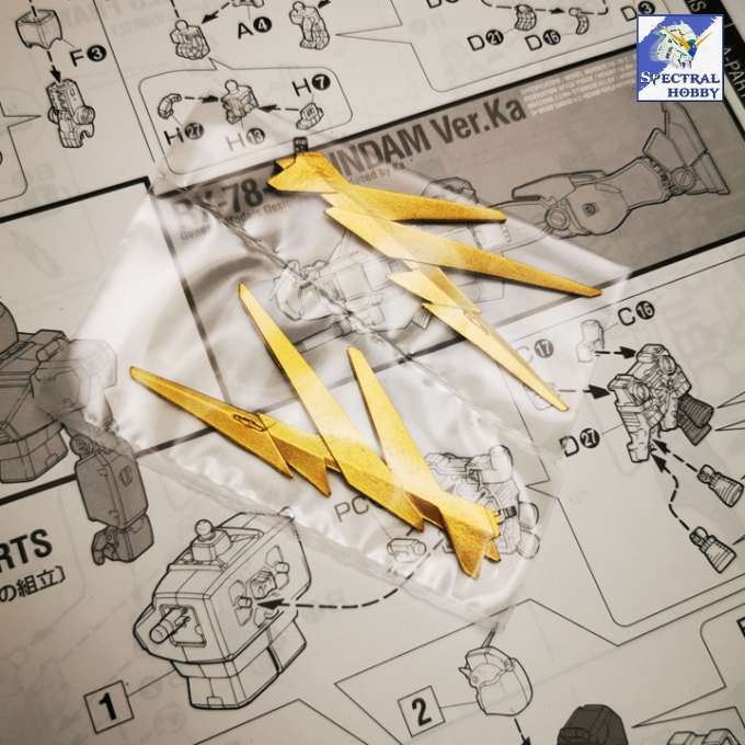 PHụ kiện Sừng Metal Horn cho PG MG MGEX Unicorn Banshee Phenex