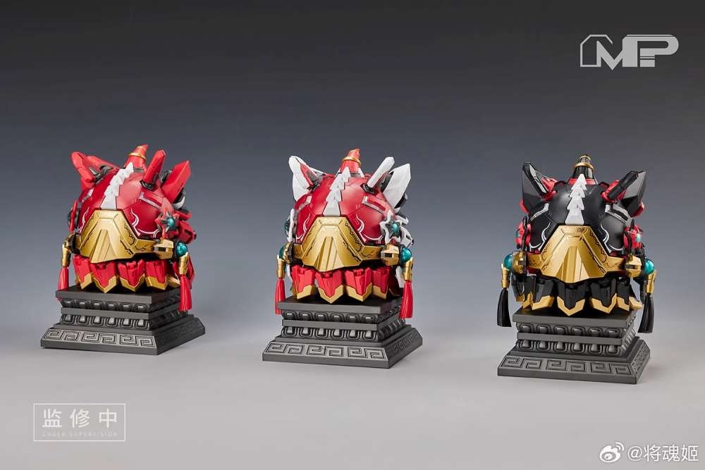 Mô hình lắp ráp đầu lân sư tử MS General MP01 Lion Dance