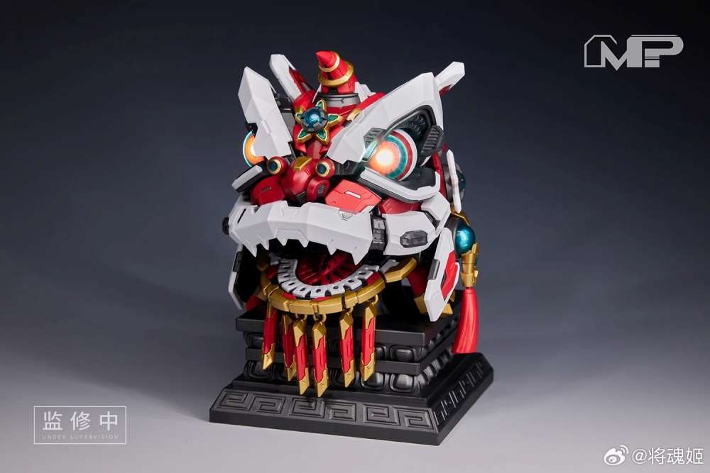Mô hình lắp ráp đầu lân sư tử MS General MP01 Lion Dance