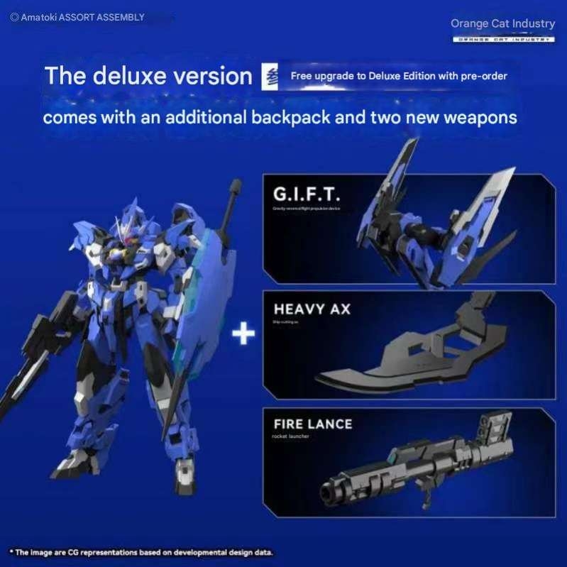 Mô hình lắp ráp SUPER ROBOT HEROES ExT-GS / EA ESTAILEV Orange Cat Industry