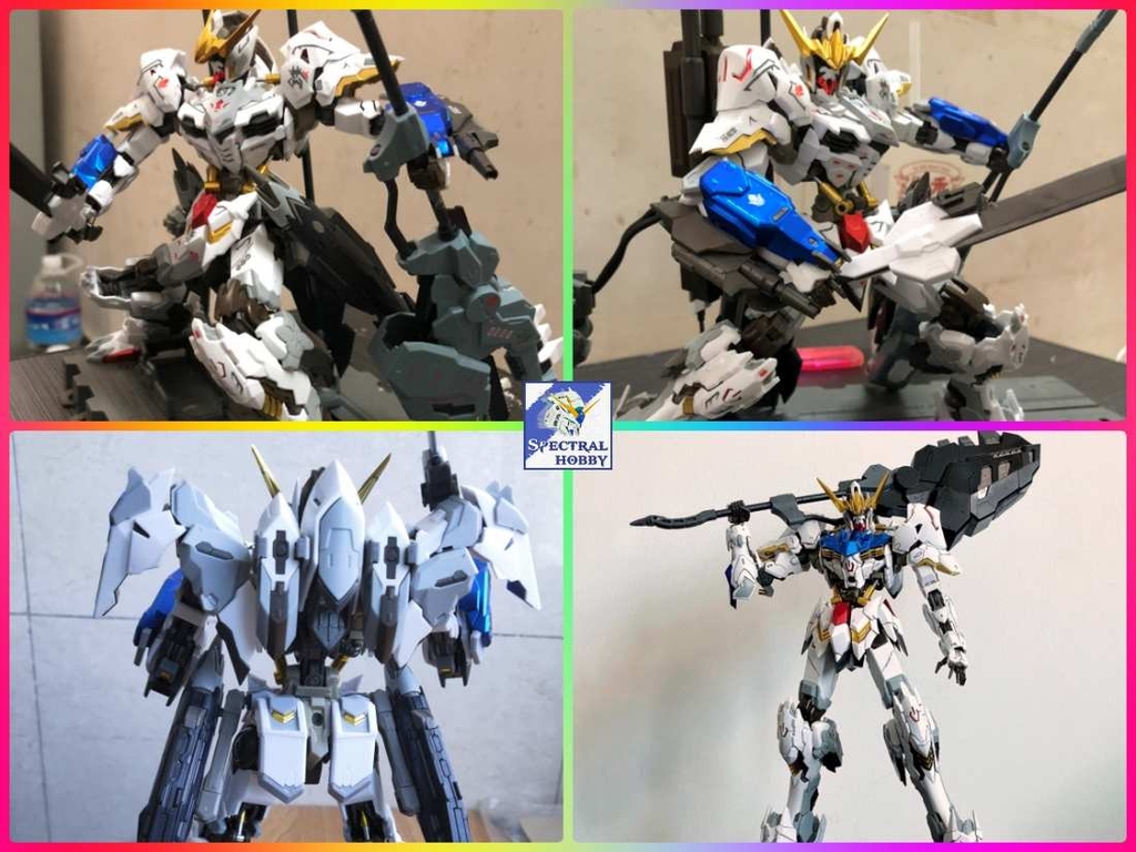 Mô hình lắp ráp MG 1/100 Gundam Barbatos 8818 ver. HIRM forrm 4 & 6 Daban