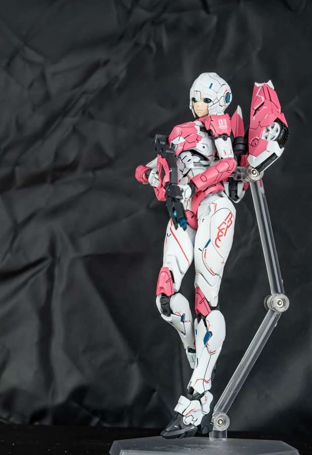 Decal nước dán Transformer Arcee Flame Toys Furai water sticker