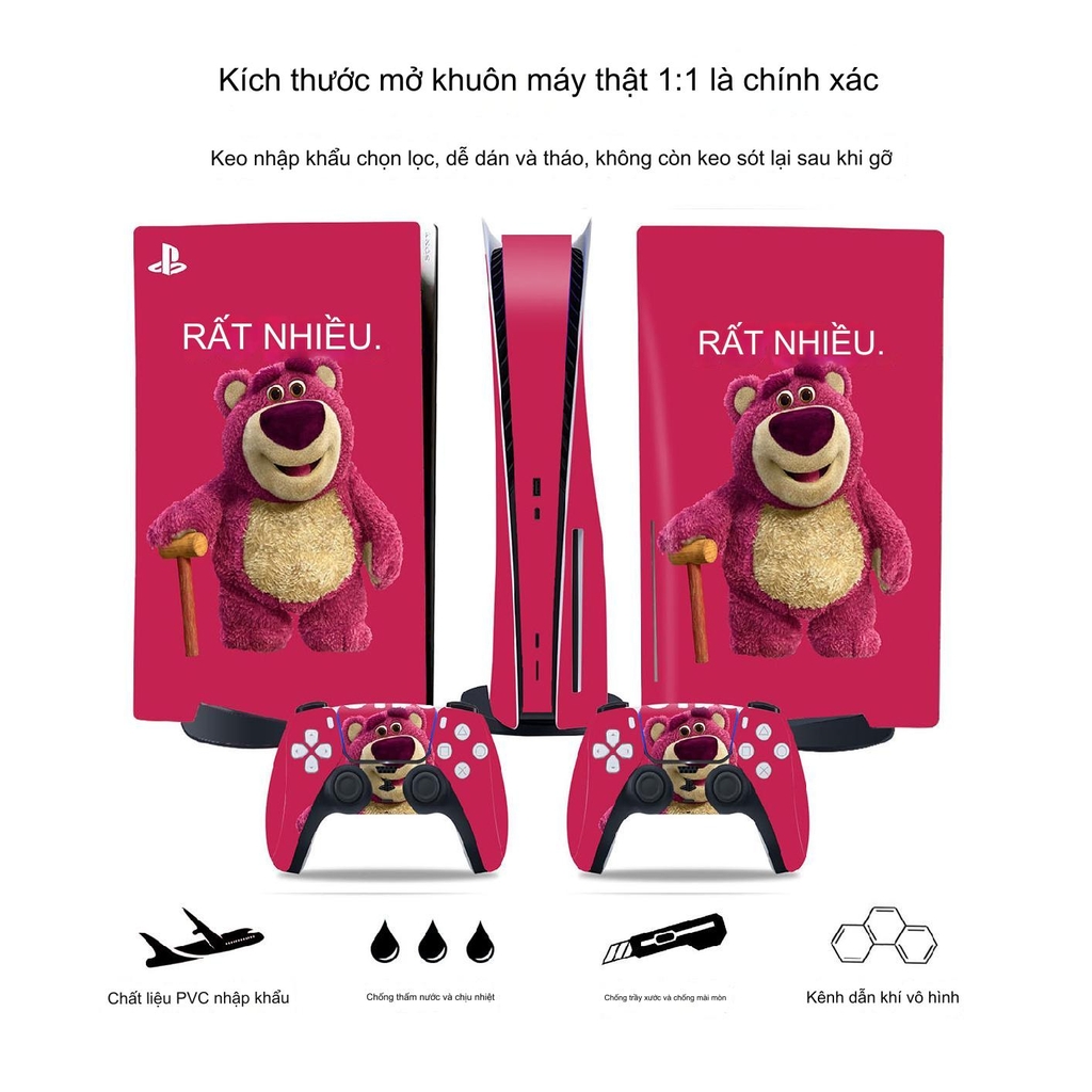 Decal lụa Protective skin sticker cho PS5 Xenoblade Chronicles Game Pyra Homura Mythra Hikari