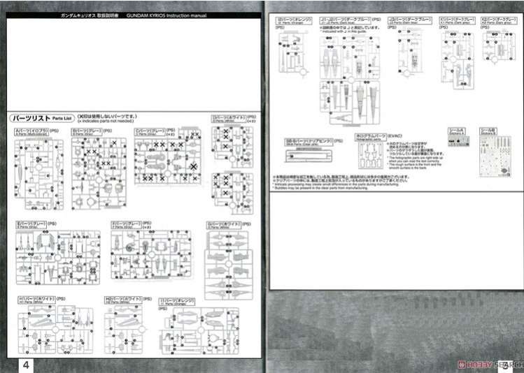 Mô hình lắp ráp MG 1/100 Gundam Kyrios -  BANDAI