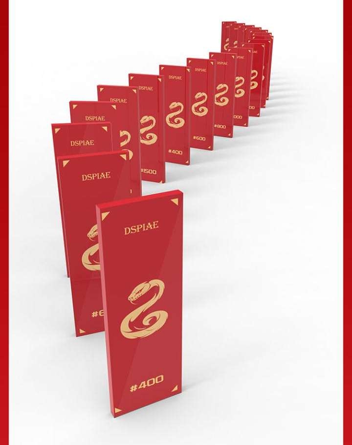 Bộ dụng cụ Dspiae Toolbox set 2025 Year of the Snake gift box