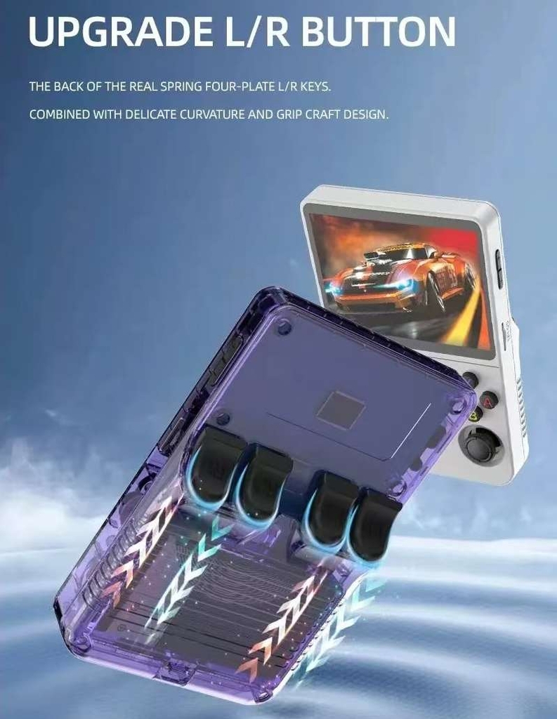 Máy chơi game R36S Retro Handheld Console 3.5 Inch IPS Screen ArkOS 2.0