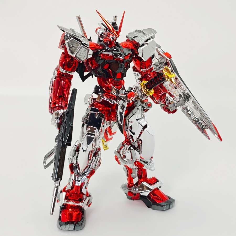 Mô hình lắp ráp MJH MG 1/100 Astray Red Frame HIRM style mạ điện metallic electroplate