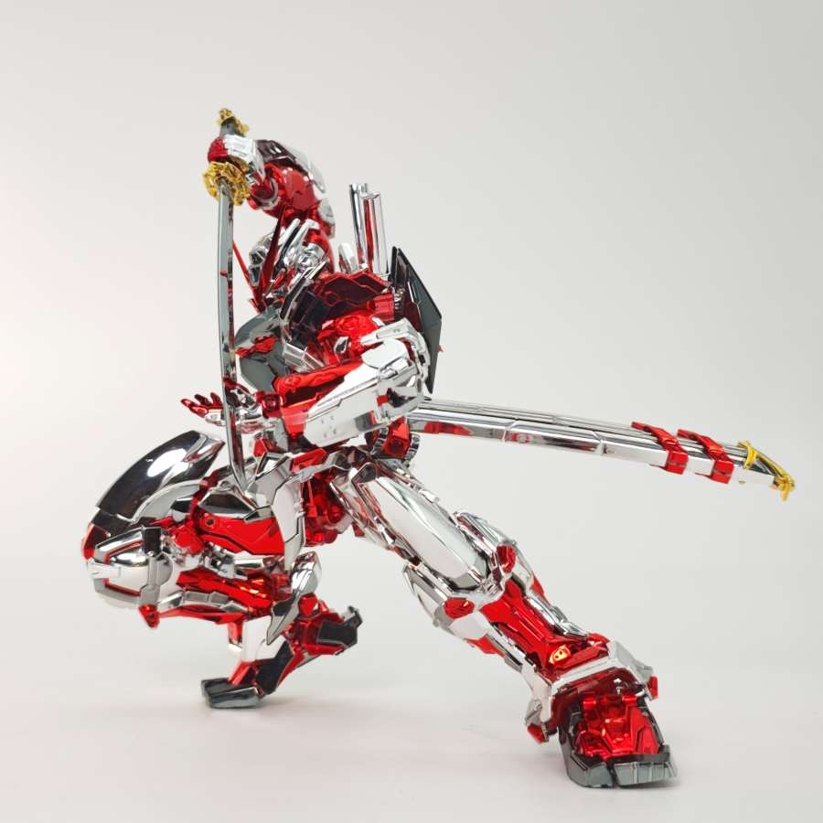 Mô hình lắp ráp MJH MG 1/100 Astray Red Frame HIRM style mạ điện metallic electroplate