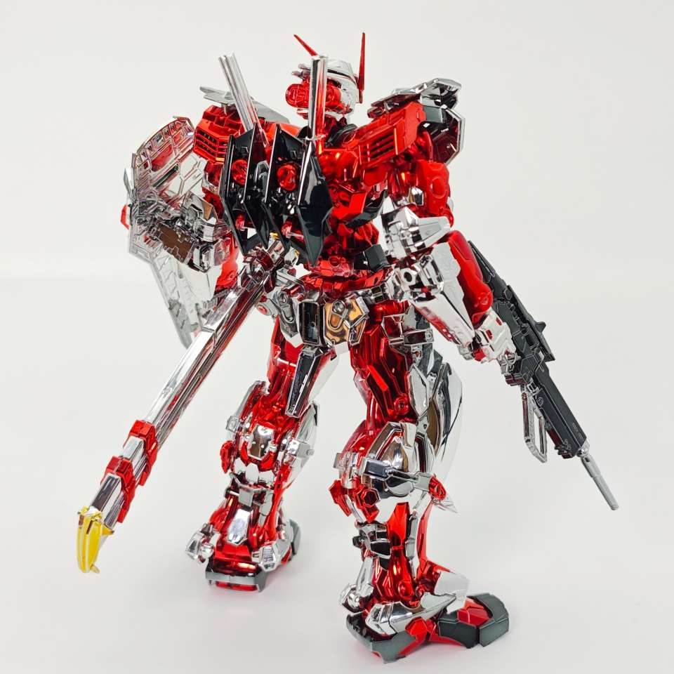 Mô hình lắp ráp MJH MG 1/100 Astray Red Frame HIRM style mạ điện metallic electroplate