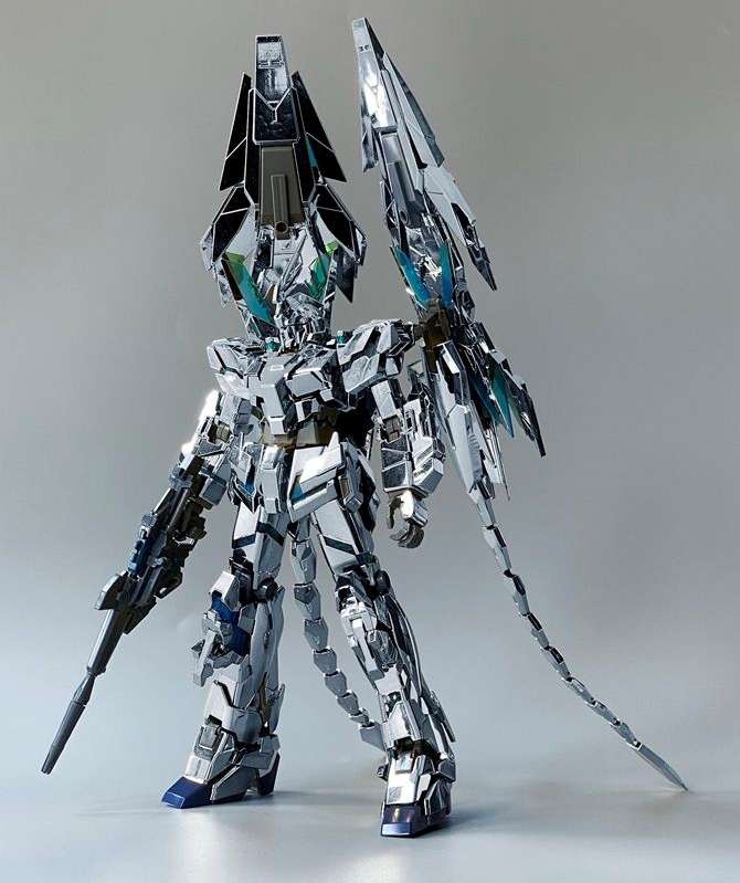 Mô hình lắp ráp MG 1/100 Silver Phenex NT special coating 6642L gundam Daban