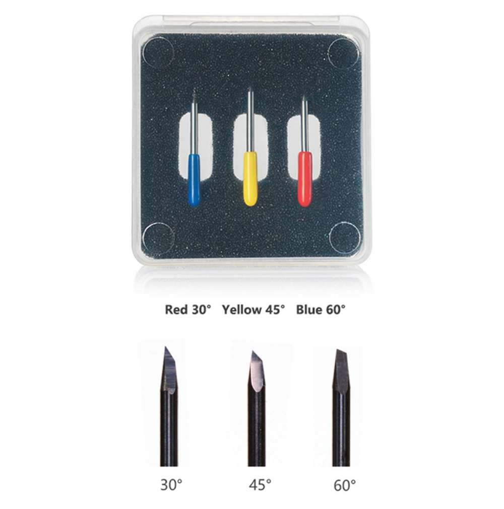 Dụng cụ Dspiae MT-CB Stepless Circular Cutter Tungsten Steel Blades 3 mũi dao cắt tròn