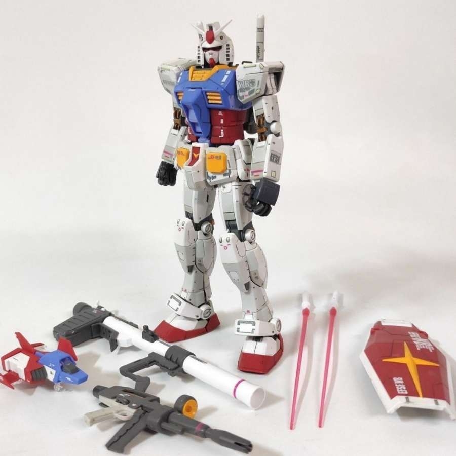 Mô hình lắp ráp MG 1/100 RX-78-2 Gundam ver 3.0 Rx78 - DABAN