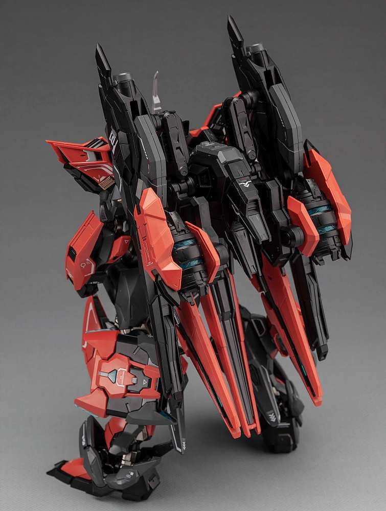 Mô hình lắp ráp MG 1/100 Yanmie AN-01 Alloy Metal Frame