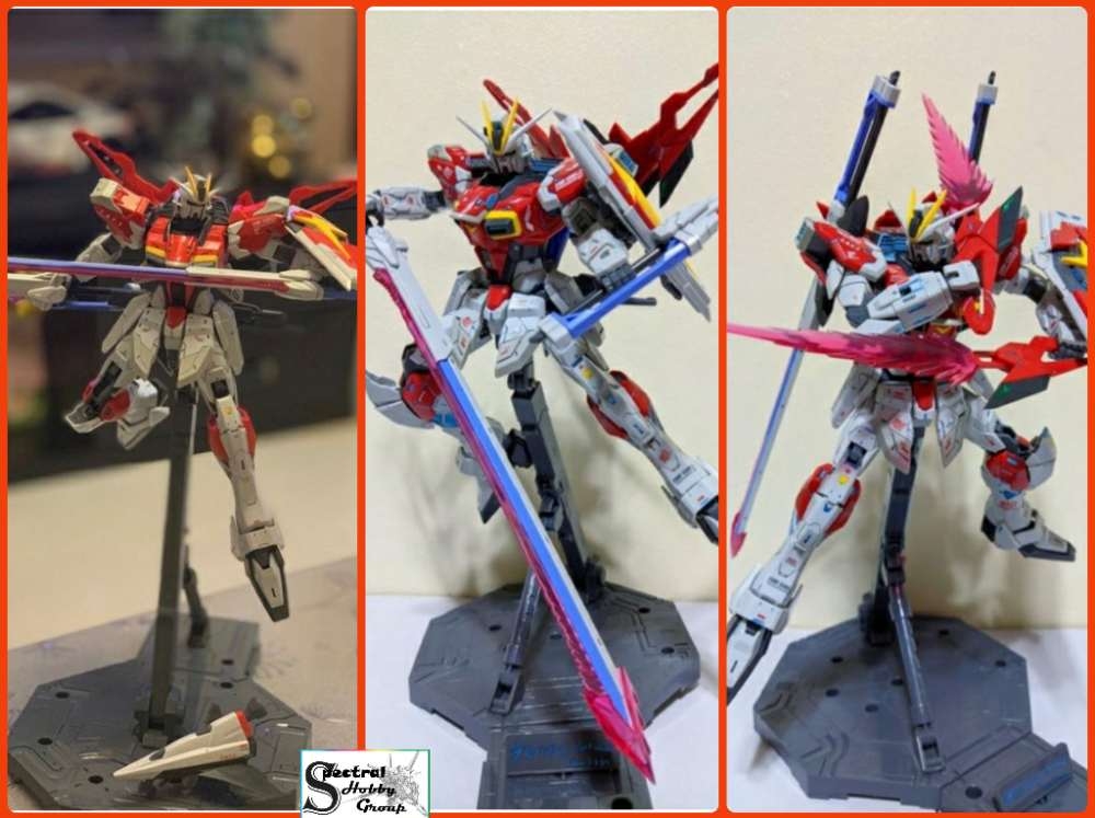 Mô hình lắp ráp MG 1/100 Sword IMPULSE gundam (kèm action base) 8813 DABAN