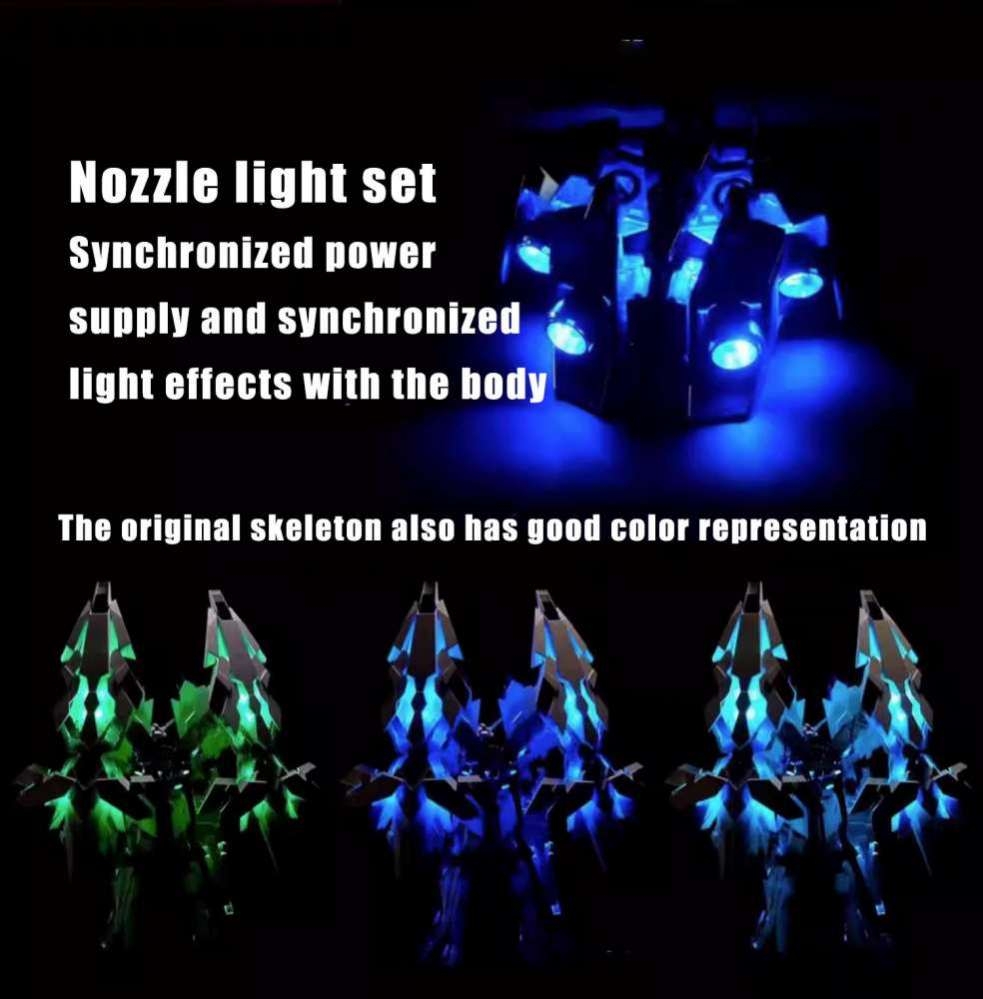 Bộ led Kosmos RGB cho mô hình PG Unicorn Perfectibility Banshee Phenex gundam ver2 nháy theo nhạc