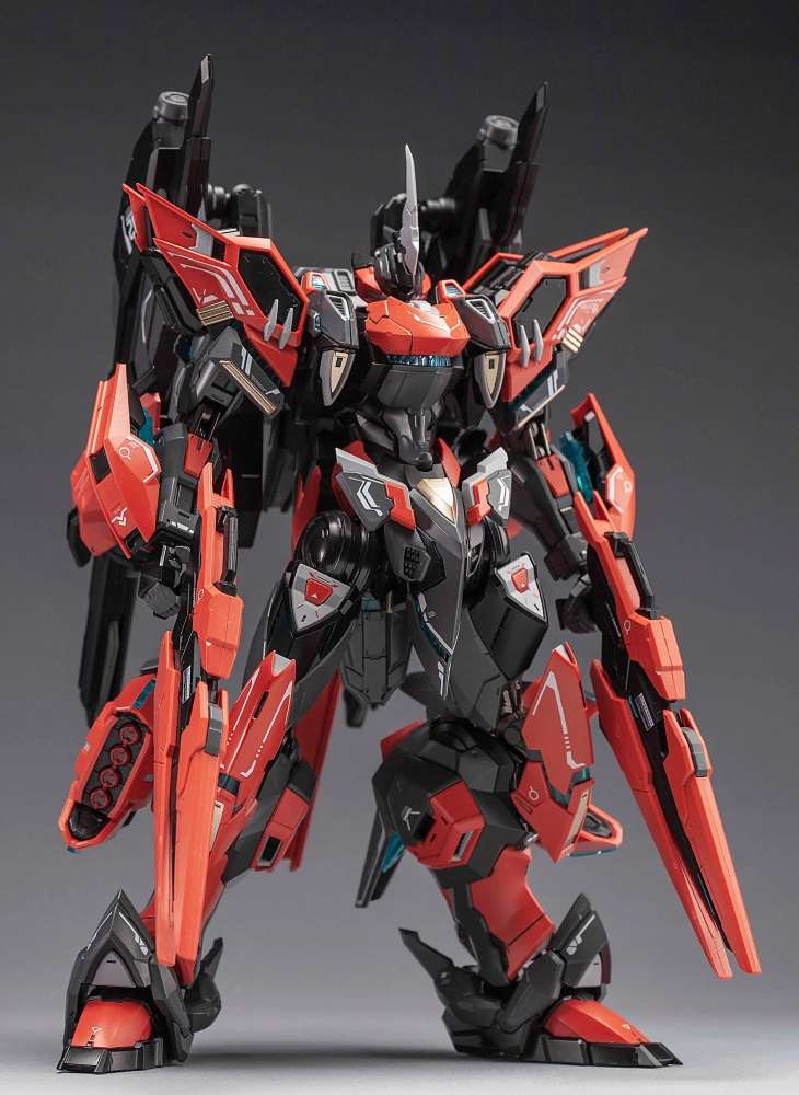 Mô hình lắp ráp MG 1/100 Yanmie AN-01 Alloy Metal Frame