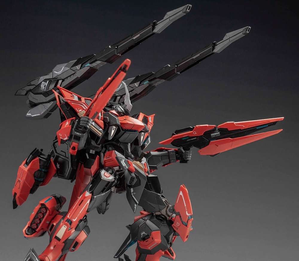 Mô hình lắp ráp MG 1/100 Yanmie AN-01 Alloy Metal Frame