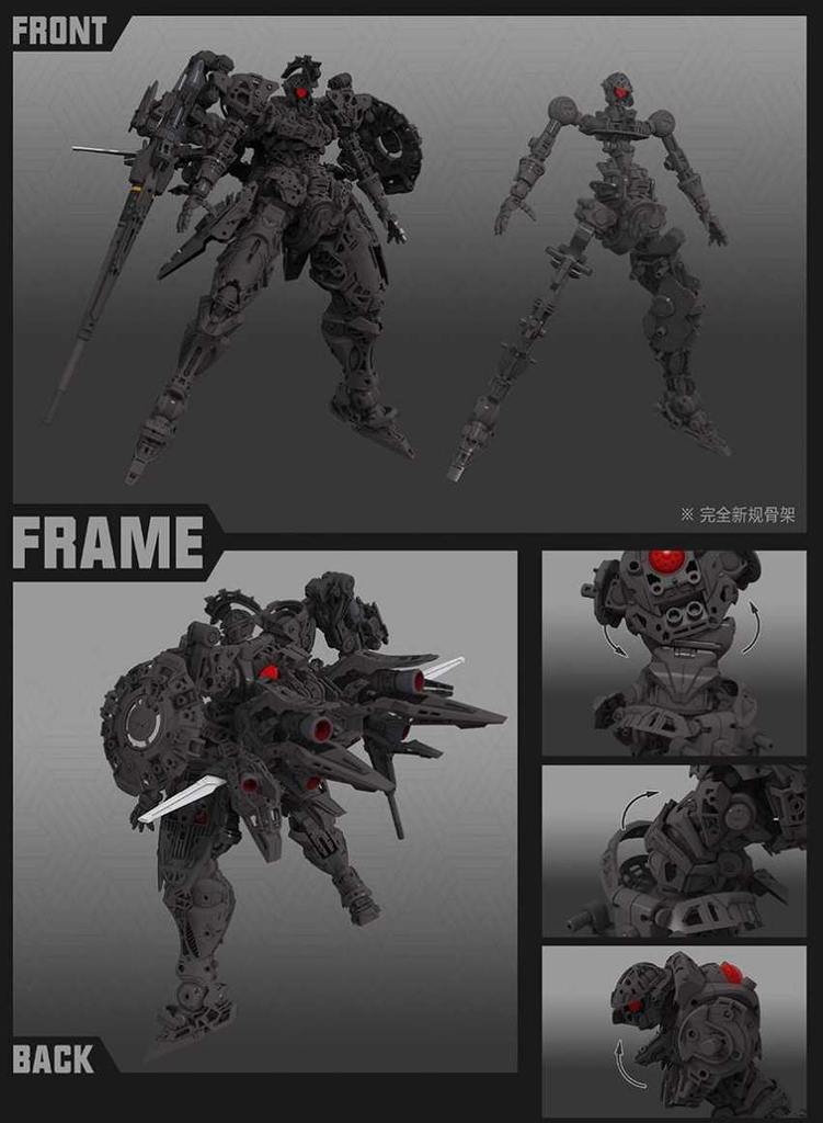 Mô hình lắp ráp Nilson Works PG 1/60 Monument Tallgeese