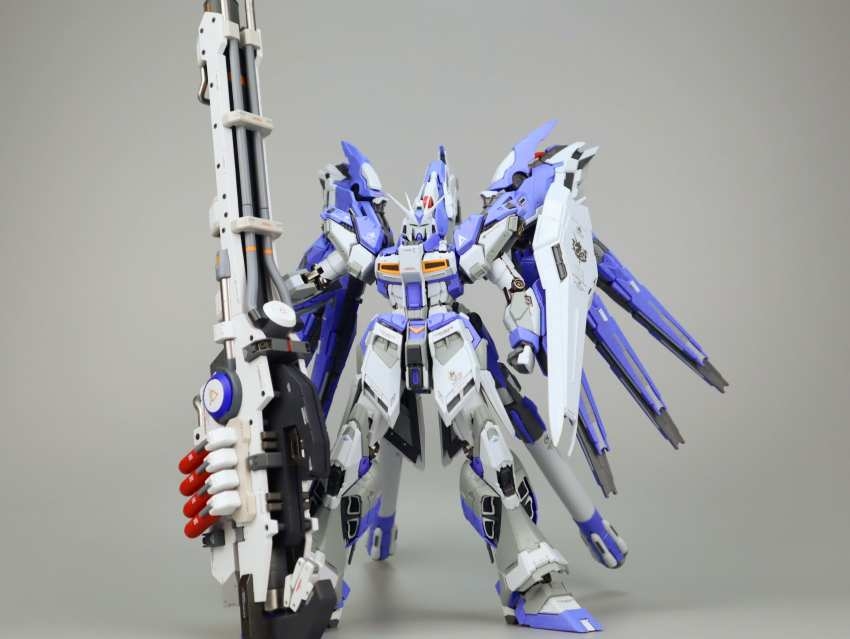 Mô hình lắp ráp MG 1/100 Hi-Nu RX-93v2 V-Tiger VT01 Hinu metal frame YUJIAO