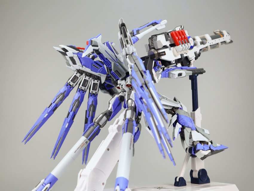 Mô hình lắp ráp MG 1/100 Hi-Nu RX-93v2 V-Tiger VT01 Hinu metal frame YUJIAO