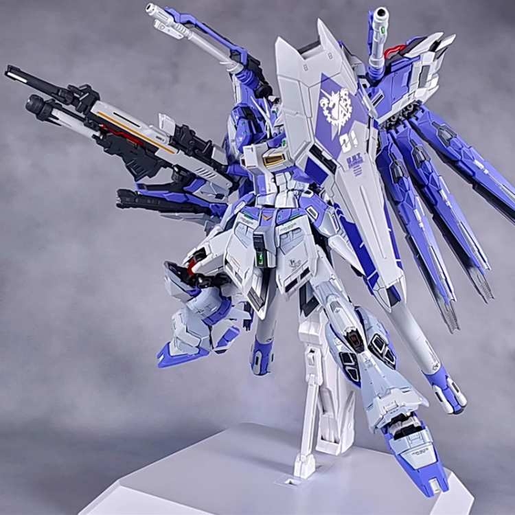 Mô hình lắp ráp MG 1/100 Hi-Nu RX-93v2 V-Tiger VT01 Hinu metal frame YUJIAO