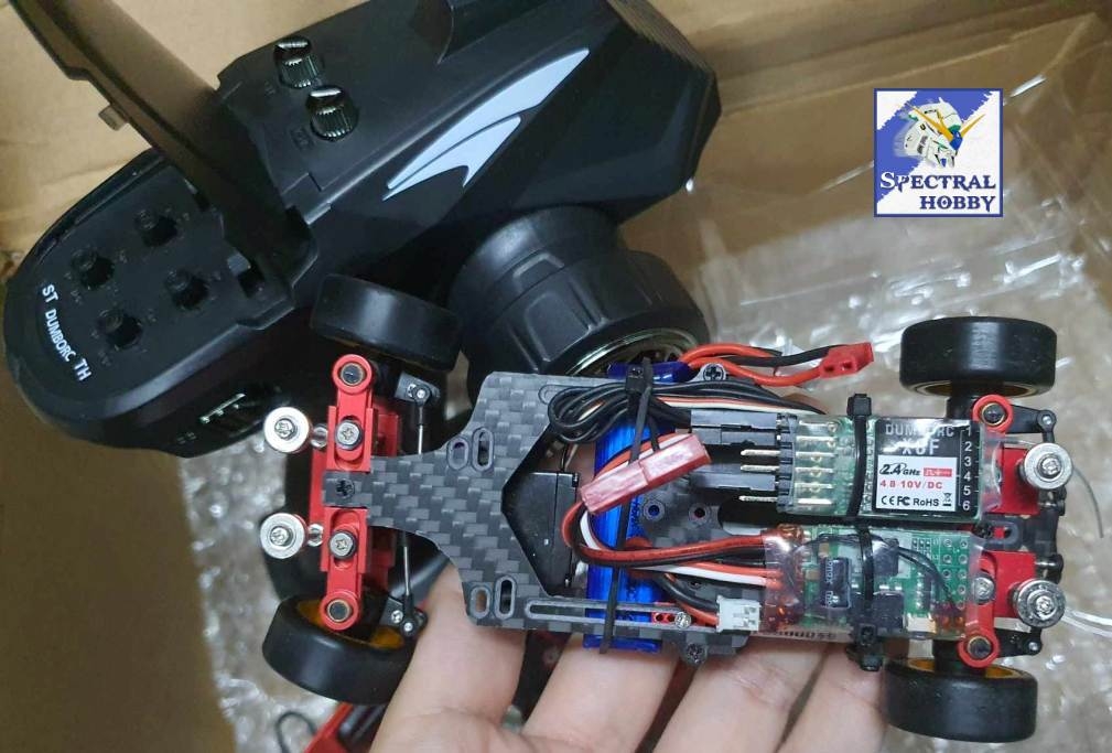 Ô tô điều khiển RC Car Drift 1/28 Remote Control 6CH Carbon Fiber HGV1 RWD Challenger 1970