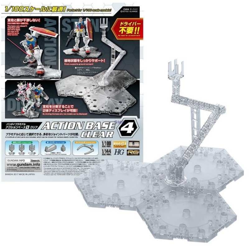 Giá đỡ đế trưng mô hình ACTION BASE 4 BANDAI 1/100 MG HG RG SD