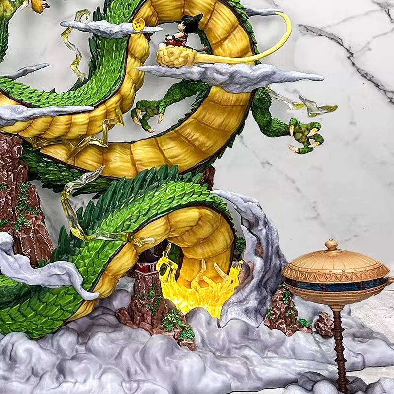 Mô hình Figure Dragon Ball YOYO Dragon Rồng thầnh và Goku Dragonball (50cm High-end ver)