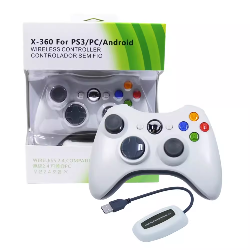 Tay cầm chơi game có dây / wireless không dây MICROSOFT XBOX 360 cho PC PS3 Xbox 360 OEM