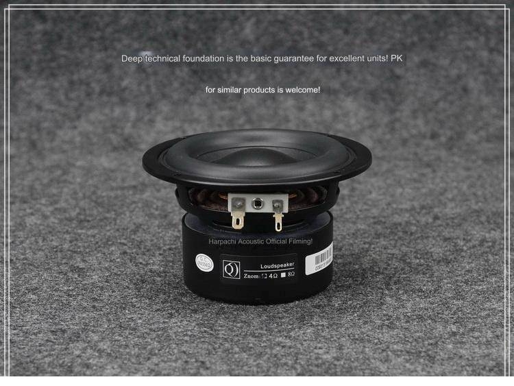 Loa trầm HIFI DIY 4 inch woofer mid-bass siêu trầm công suất cao hành trình dài SB4-116S 40w subwoofer