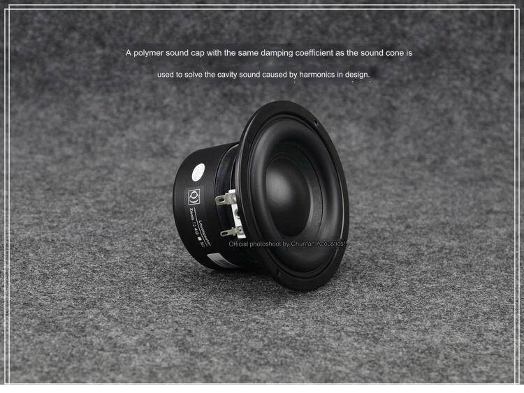 Loa trầm HIFI DIY 4 inch woofer mid-bass siêu trầm công suất cao hành trình dài SB4-116S 40w subwoofer