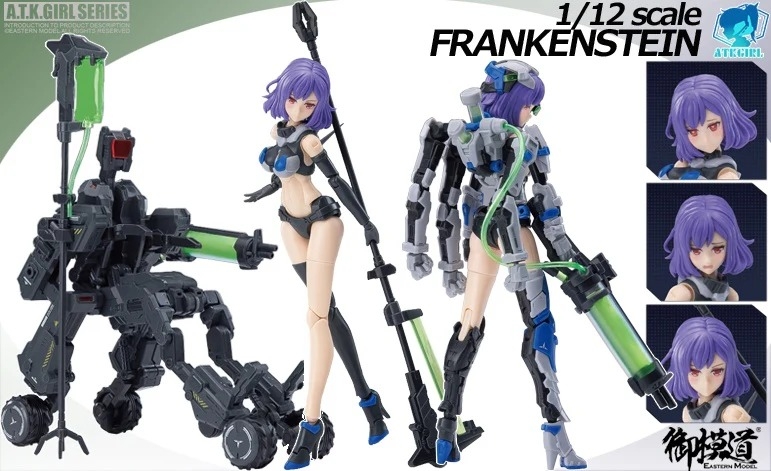 Mô hình lắp ráp ATKGIRL 11 Frankenstein Eastern Model Pretty Armor PA