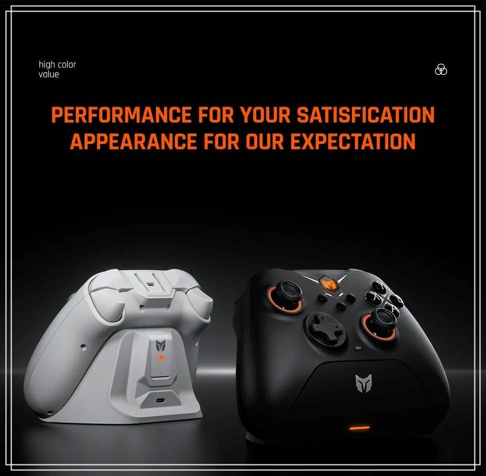 Tay cầm chơi game BIGBIG Won Gale Hall không dây Wireless 2.4G Bluetooth cho PC iOS Android Switch