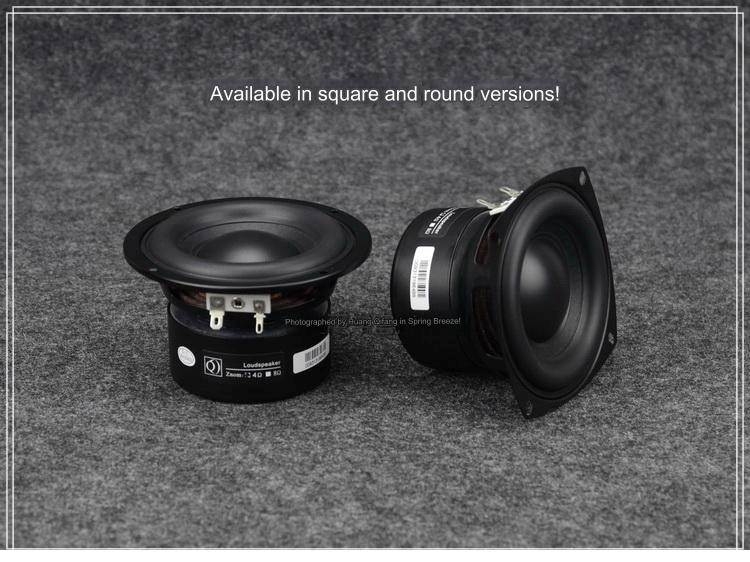 Loa trầm HIFI DIY 4 inch woofer mid-bass siêu trầm công suất cao hành trình dài SB4-116S 40w subwoofer