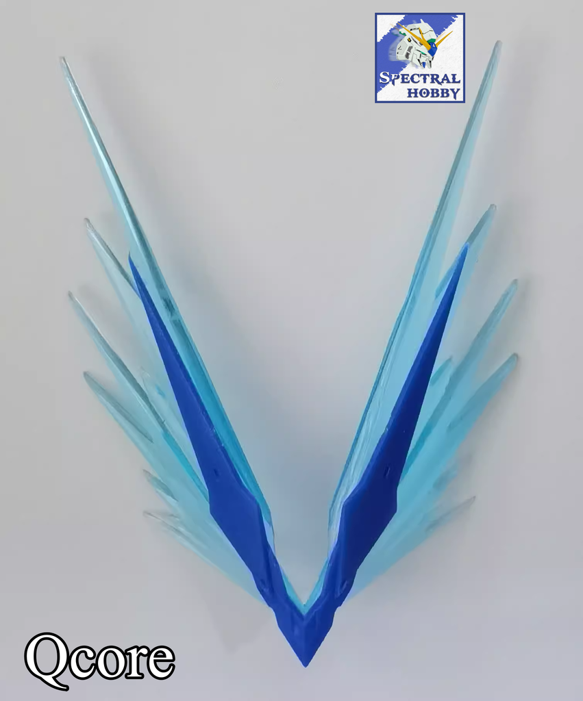 Phụ kiện mô hình Sừng PG MG RG HG Astray Red Blue Head V-fin Antenna Quantum Core