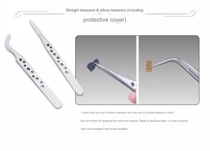 Bộ dụng cụ Ustar bản nâng cao ADVANCED Model Kit Set UA91561 (kìm dũa mài dao nhíp chống gỉ)