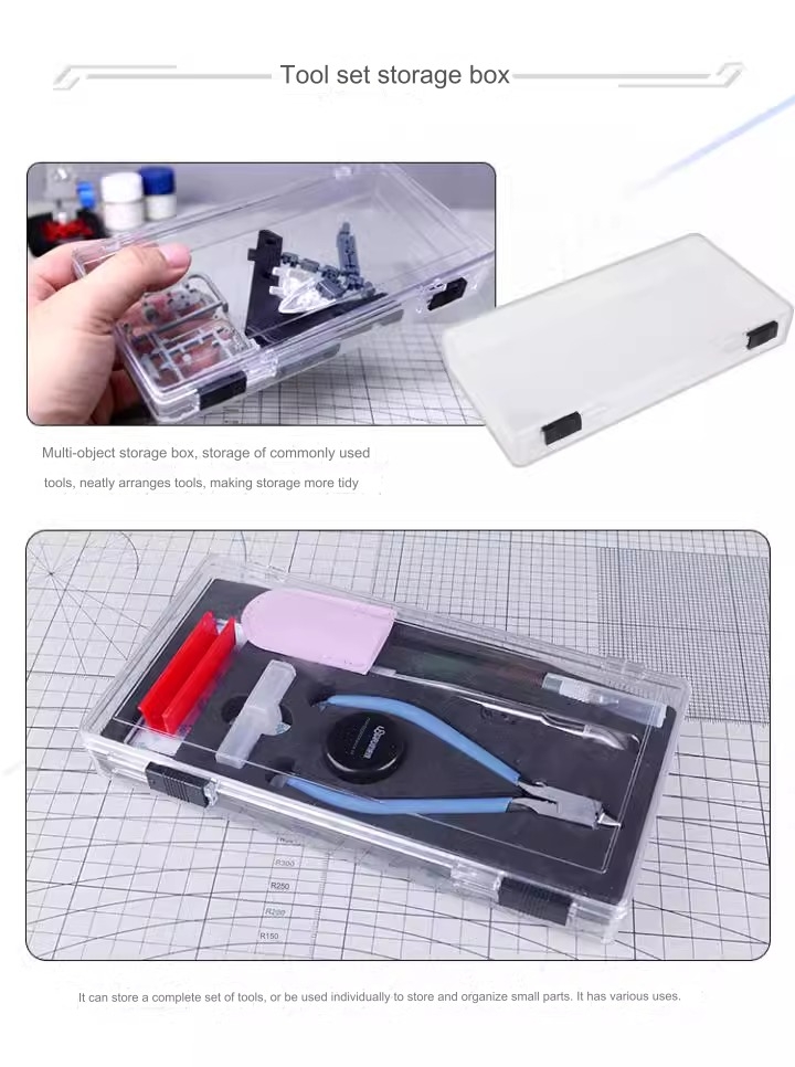 Bộ dụng cụ Ustar bản nâng cao ADVANCED Model Kit Set UA91561 (kìm dũa mài dao nhíp chống gỉ)