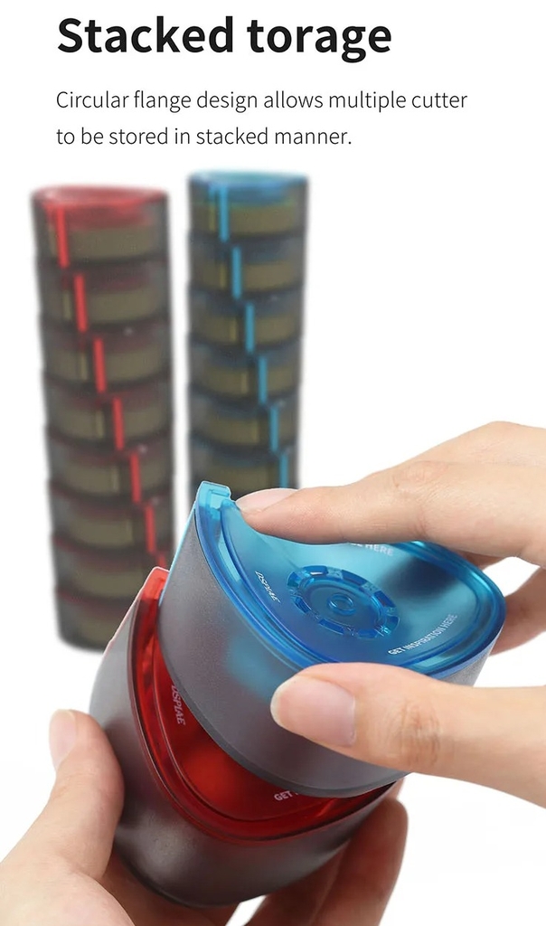 Dụng cụ DSPIAE cắt băng keo tách màu MT-B01/02 Masking Tape Cutter Model Covering Paper Storage