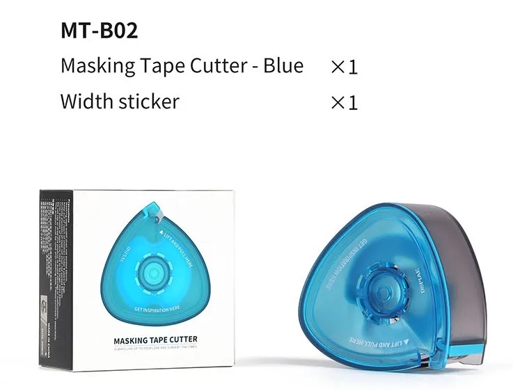 Dụng cụ DSPIAE cắt băng keo tách màu MT-B01/02 Masking Tape Cutter Model Covering Paper Storage