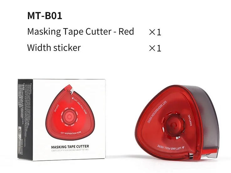 Dụng cụ DSPIAE cắt băng keo tách màu MT-B01/02 Masking Tape Cutter Model Covering Paper Storage
