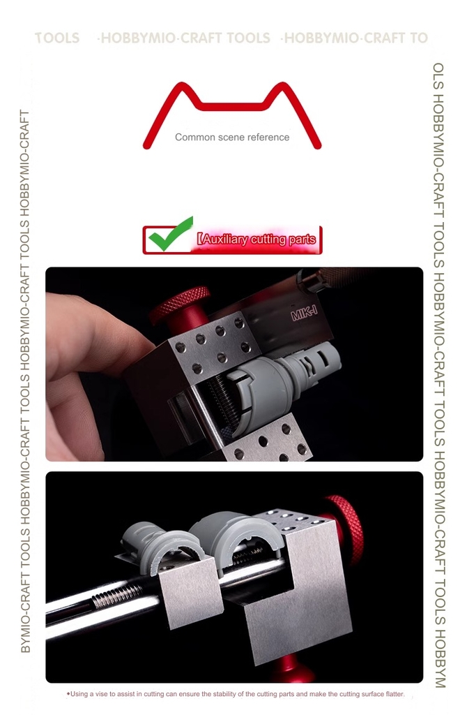 Dụng cụ Hobby Mio Kẹp part Eto HAIR-GRADE STAINLESS STEEL ETCHED SHEET BENDING DESKTOP MODEL VISE