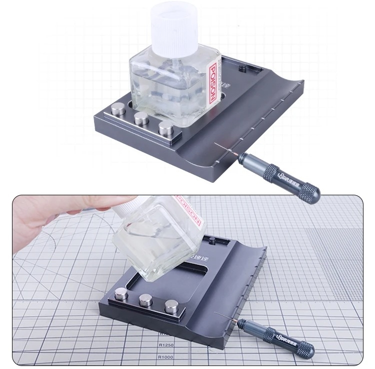 Dụng cụ tạo hình góc đa năng MULTI-FUNCTION ANGLE BUILDER Positioning Work Glue Dispensing UA94004