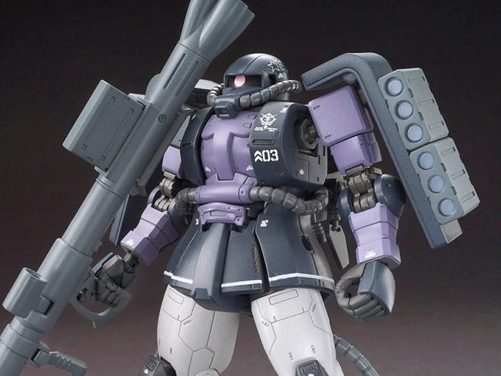 Mô hình lắp ráp HG 1/144 HG MS-06R-1A Zaku II High Mobility Type Black Tri-Star Gaogao model