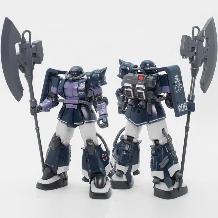 Mô hình lắp ráp HG 1/144 HG MS-06R-1A Zaku II High Mobility Type Black Tri-Star Gaogao model