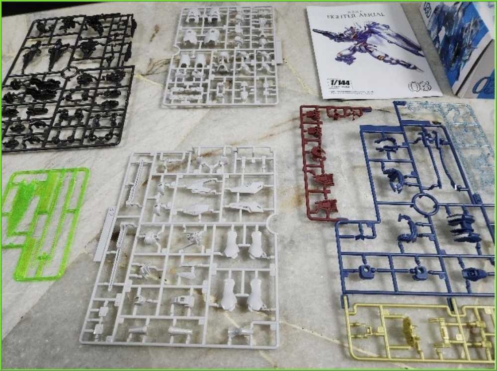 Mô hình lắp ráp HG 1/144 Fighter AERIAL PERMET SCORE SIX Witch Mercury HGWM 03D GaoGao model